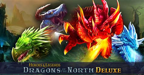 Игровой автомат Dragons of the North Deluxe  играть бесплатно